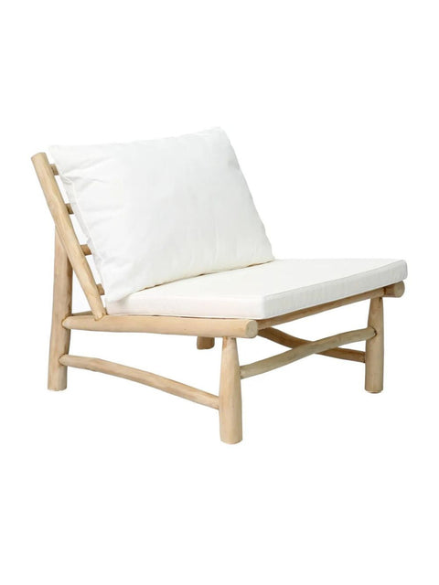 Island One Seater - Natural White