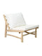 Island One Seater - Natural White