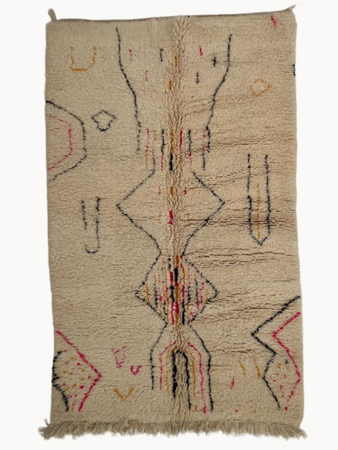 Berber Rug Beni Ouarain 260 x 150 cm