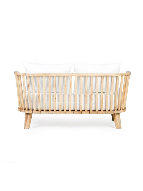 Malawi Two Seater - Natural White