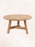 Fusuma Coffee Tables crafted from reclaimed teak wood, featuring a rustic finish and nesting design for a stylish, space-saving solution