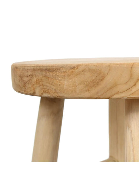 Kedut Bar Stool - Natural