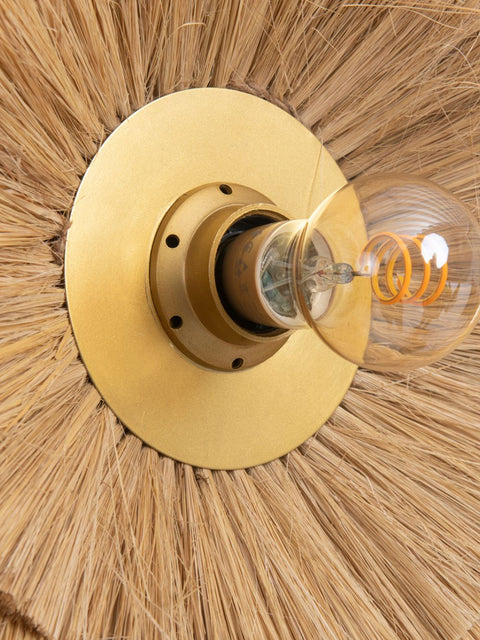 Double Trouble Wall Lamp | Natural Gold | M