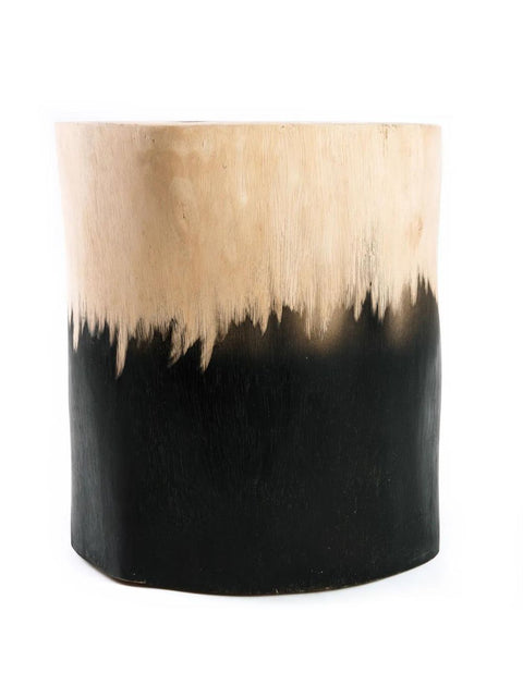 Morocho Stool - Black Natural