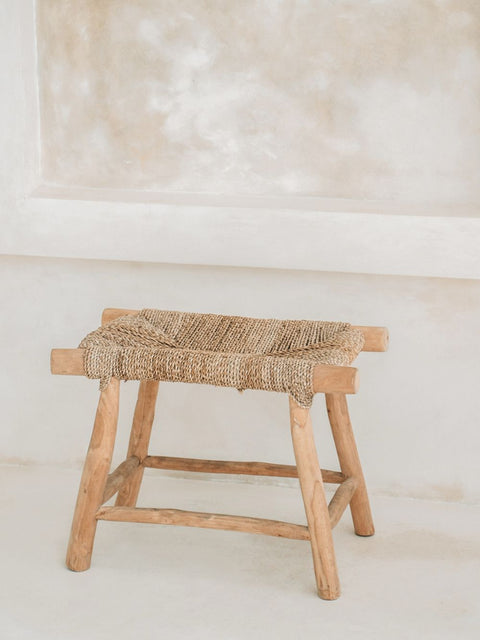 Porto Seagrass Stool | M