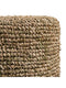 Raffia Tressed Stool - Jungle Green