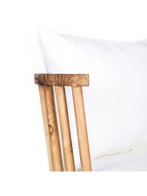 Malawi One Seater - Natural White