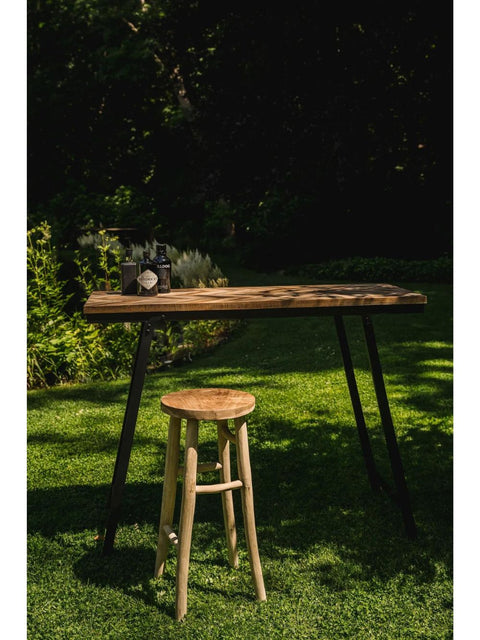 Kedut Bar Stool - Natural