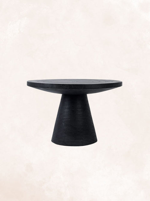  Elegant Hi Matata Coffee Table made from natural suar wood, featuring unique grain patterns and a smooth, polished surface.