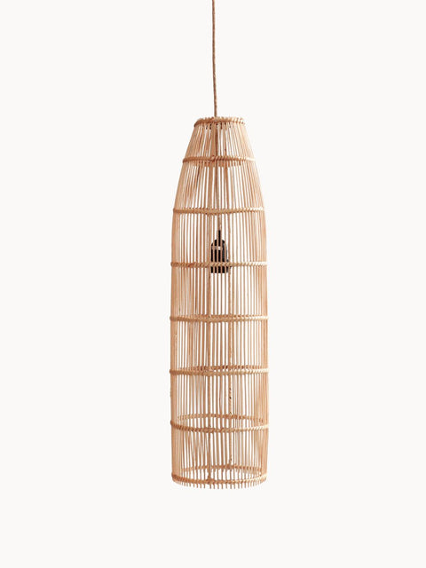 An irresistibly beautiful lamp that adds a flawless boho look to your living room, bedroom or covered outside area.