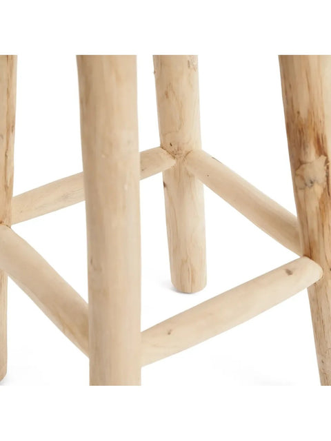 Raffia Bar Stool