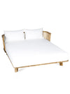 Double Malawi Daybed - Natural White