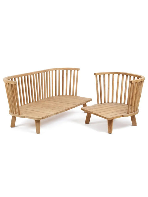 Malawi Two Seater - Natural Beige