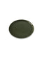 Green Metal Plate ø27 cm