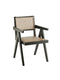 Elm Rattan Chair | Black