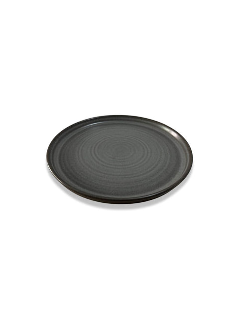 Grey Metal Plate ø27 cm