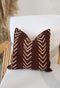 Mudcloth Pillow Cover Rusty