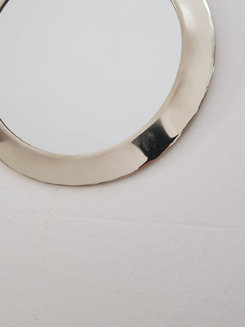 Rounded Mirror Silver