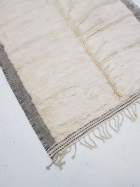 Customized Moroccan Rug White Toubkal