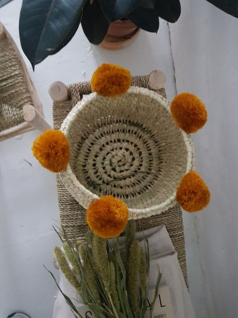 PomPom Basket 25cm