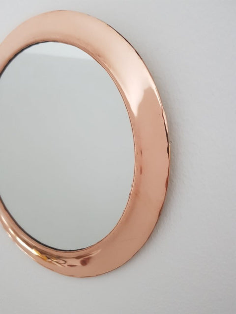 Rounded Mirror Cuivre