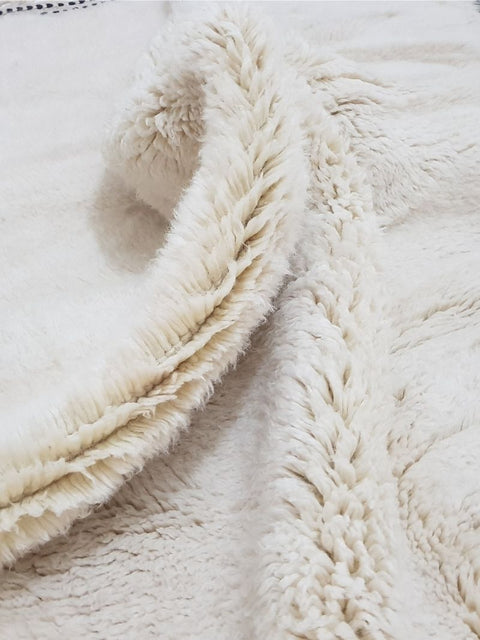 Customized Moroccan Rug White Toubkal