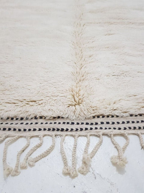 Customized Moroccan Rug White Toubkal