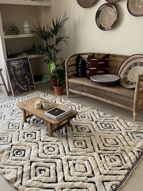 Customized Moroccan Carpet Waterfall