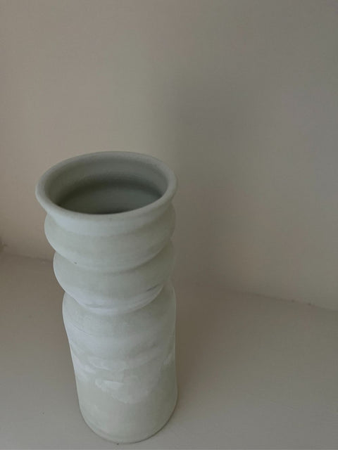 White Clay Vase #01 Large
