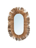 Huge Oval Mirror | Natural | XL
