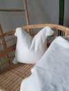 Pom Pom Cushion White 50x50 cm