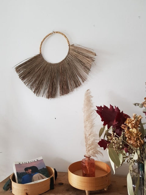 Raffia Handmade Wall Decor