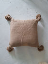 Pom Pom Cushion Camel 50x50 cm