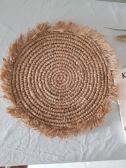 Raffia Table Mat 40 cm