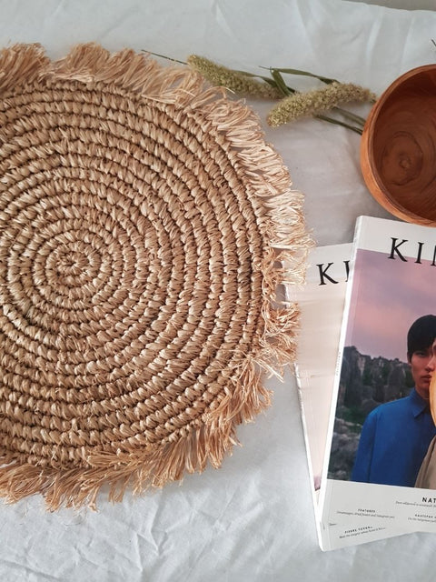 Raffia Table Mat 40 cm