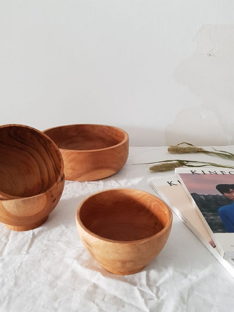 Teak Wooden Bowl ø14 cm