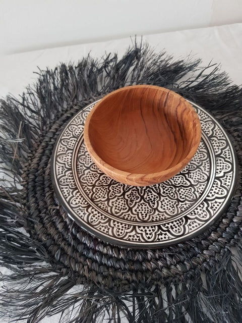 Teak Wooden Bowl ø14 cm