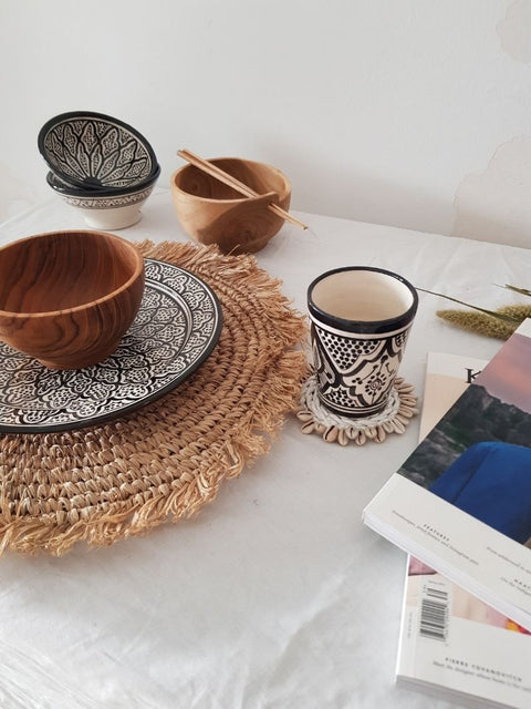 Teak Wooden Bowl ø14 cm