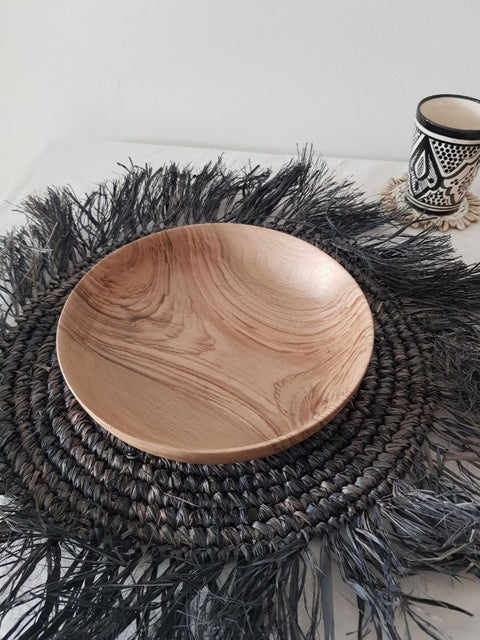 Walnut Big Bowl ø22 cm
