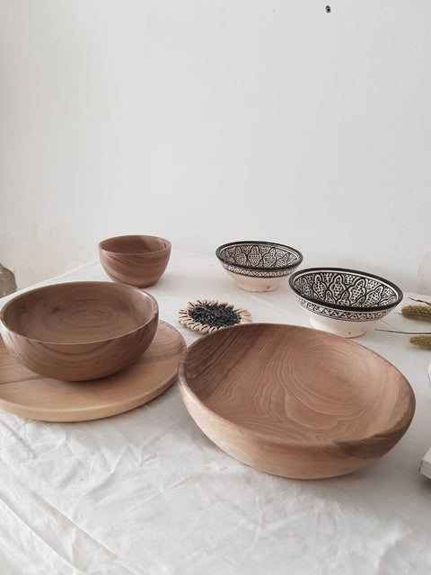 Walnut Medium Bowl ø16 cm
